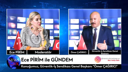 Genel Başkanımız Ömer ÇAĞIRICI NEWSTÜRK'te 'GÜNDEM' canlı yayın programına katıldı