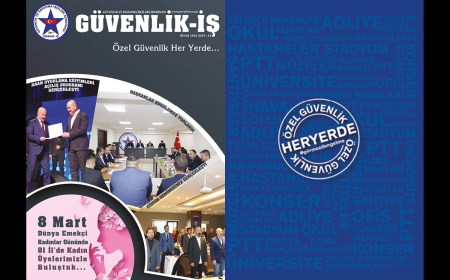 Güvenlik-İş Sendikası Genel Merkezi Süreli Yayın Organı Nisan 2022 - Sayı 14