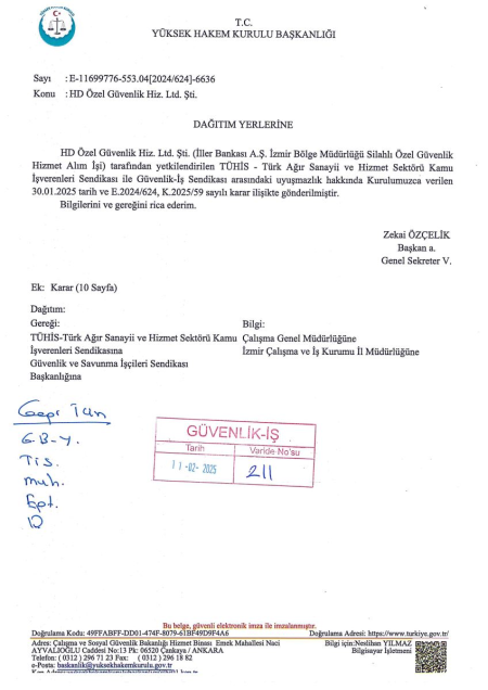 İller Bankası A.Ş. İzmir Bölge Müdürlüğü Toplu İş Sözleşmesi İmzalandı