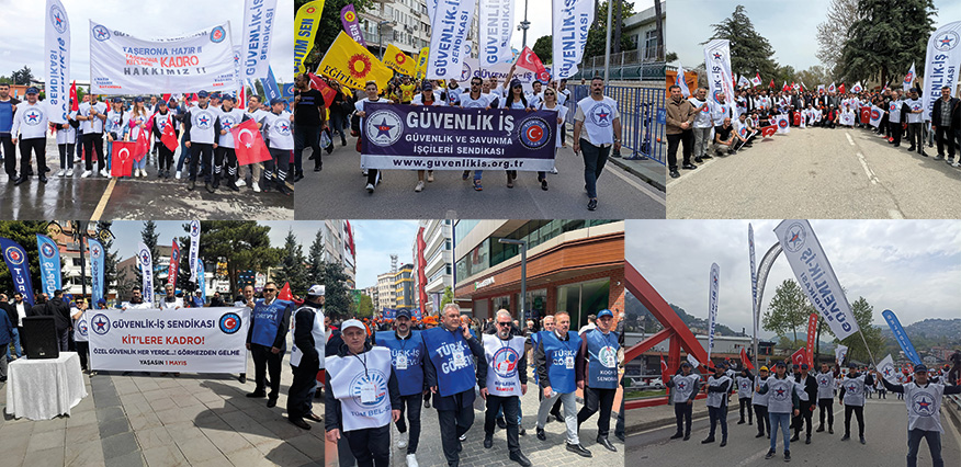81 İlde 1 Mayıs Emek ve Dayanışma Günümüzü Coşkuyla Kutladık