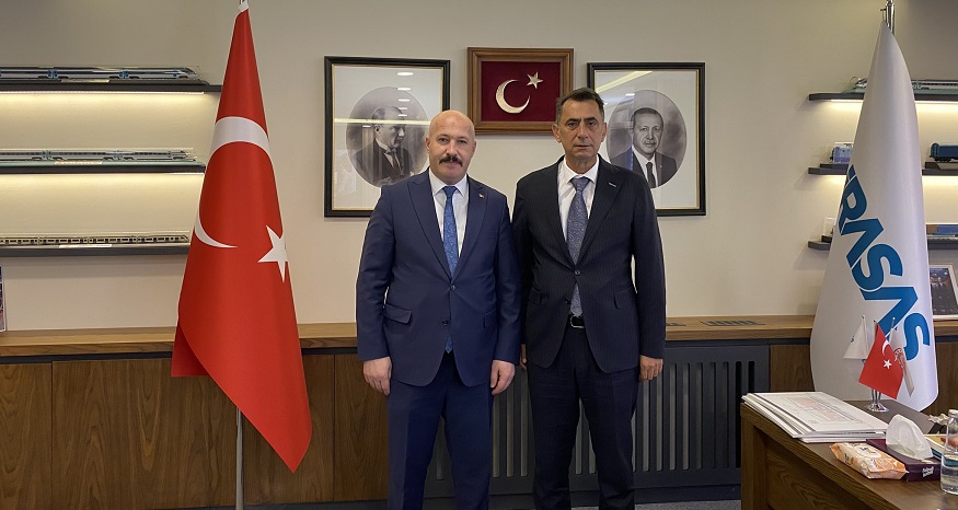 Genel Başkanımızdan TÜRASAŞ Genel Müdürü Selim KOÇBAY'a Ziyaret