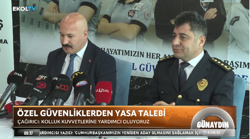 Genel Başkanımız Ömer Çağırıcı’nın Özel Güvenlik Haftası’na dair açıklamaları EKOL' TV'de yayınlandı
