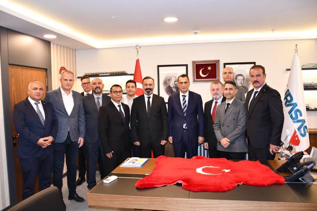 Sendikamızdan TÜRAŞAŞ Genel Müdürü Selim Koçbay'a Ziyaret