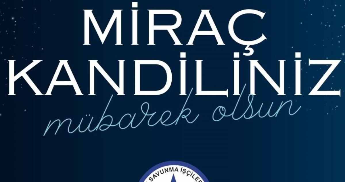 Miraç Kandiliniz Mübarek Olsun