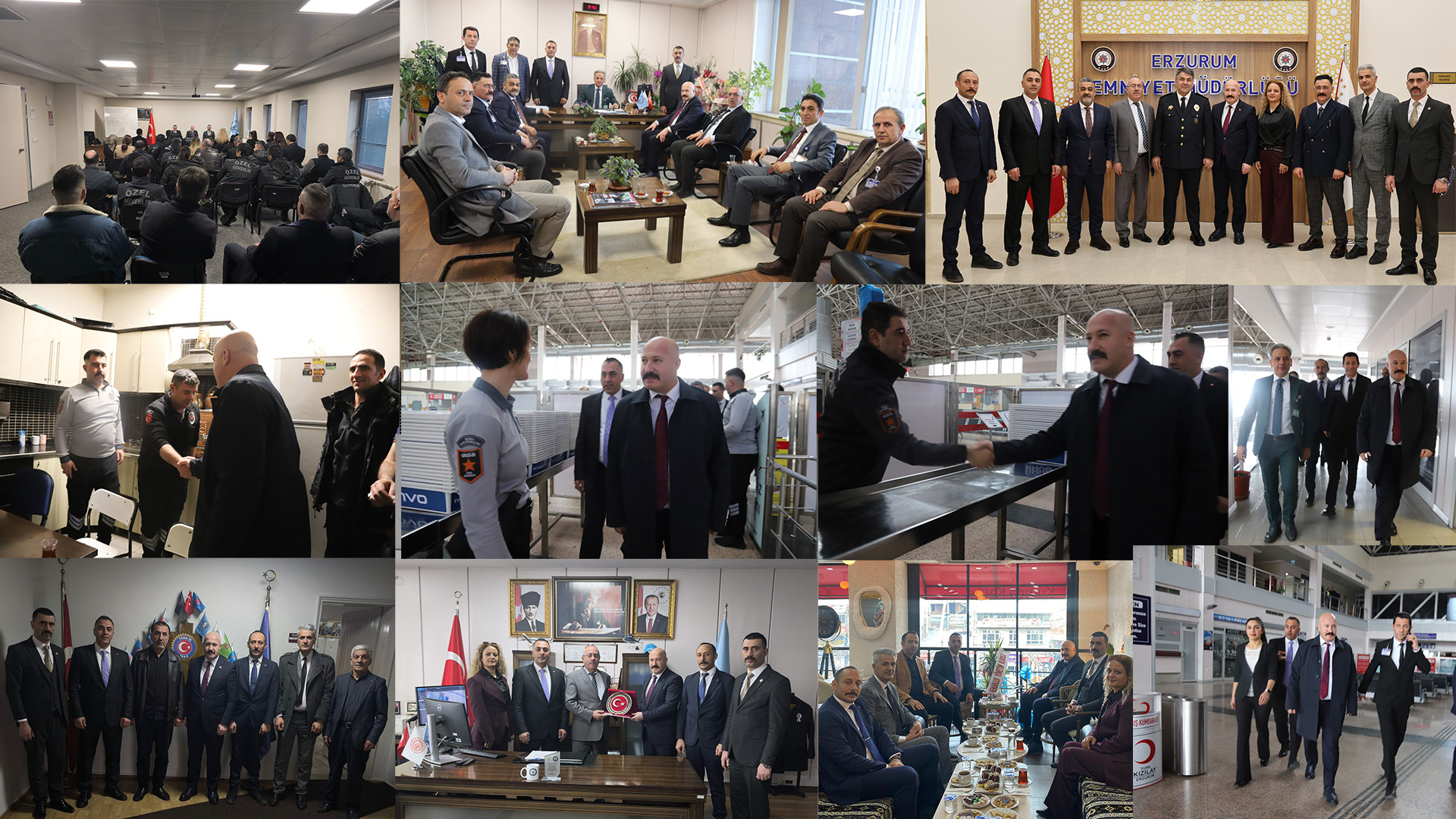 Genel Başkanımız Ömer ÇAĞIRICI Erzurum’da Temaslarda Bulundu