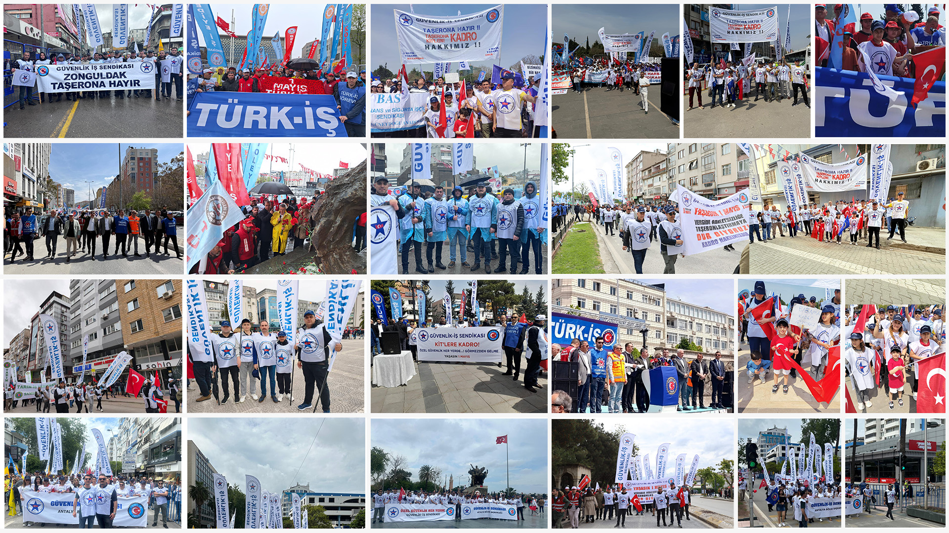 1 Mayıs Emek ve Dayanışma Günü Edirne Merkezli Olarak Tüm Yurtta Coşkuyla Kutlandı