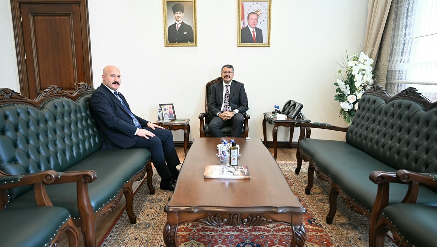Genel Başkanımız Ömer Çağırıcı’dan İçişleri Bakan Yardımcısı Ali Çelik’e Ziyaret