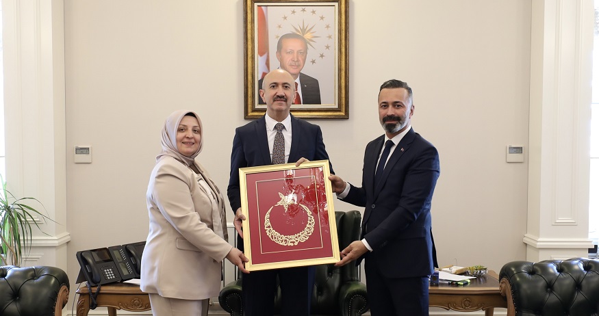 Sendikamızdan İçişleri Bakan Yardımcısı Mehmet Cangir’e Ziyaret