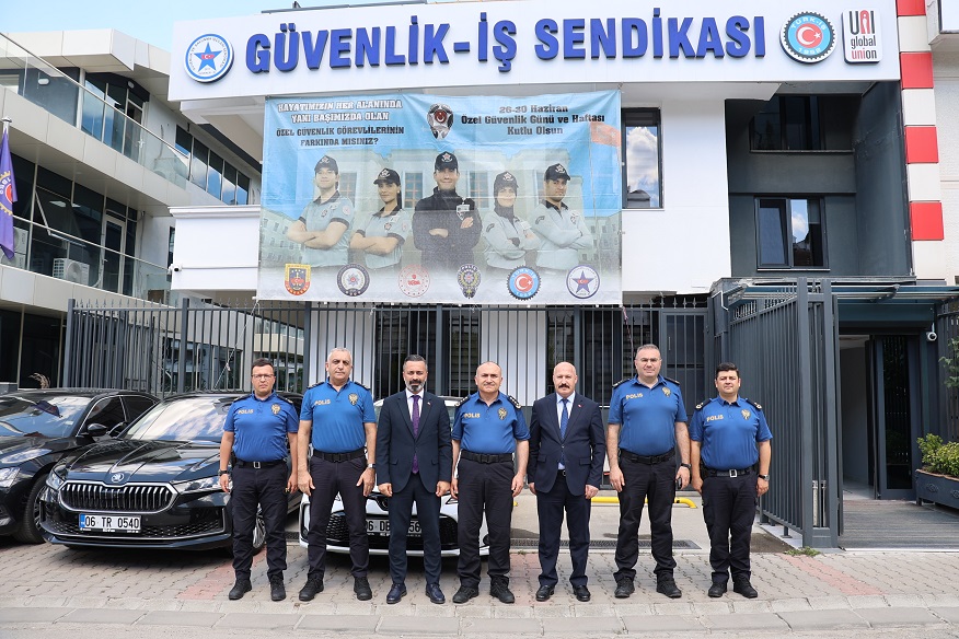 EGM Özel Güvenlik Denetleme Başkanlığı’ndan Güvenlik-İş Sendikamıza Ziyaret
