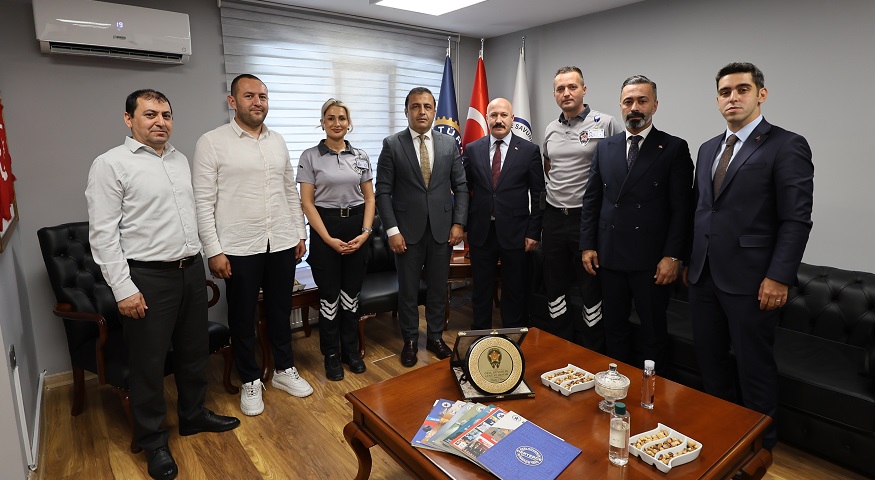 TMO Heyetinden Özel Güvenlik Haftasında Güvenlik-İş Sendikamıza Anlamlı Ziyaret
