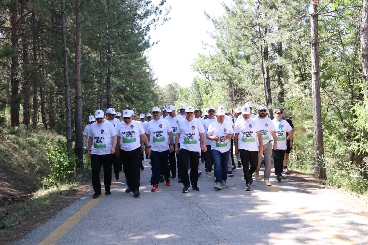 Özel Güvenlik Haftası kapsamında Eymir Gölü’nde 5188 Adımlı Anlamlı Yürüyüş