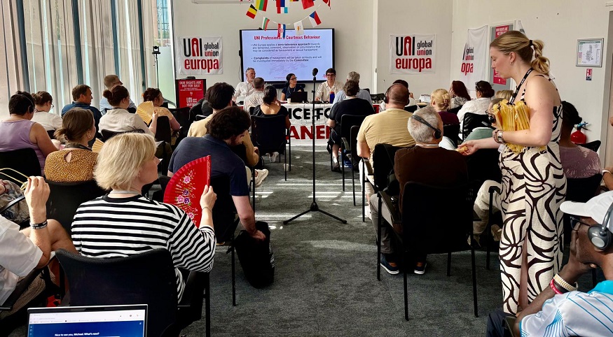 Güvenlik-İş Sendikamız, Paris'te Düzenlenen UNI Europa Toplantılarına Katıldı