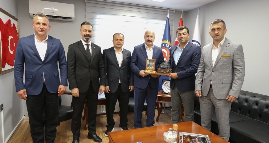 Zonguldak İl Başkanımız ve TTK Temsilcilerimizden Sendikamıza Ziyaret